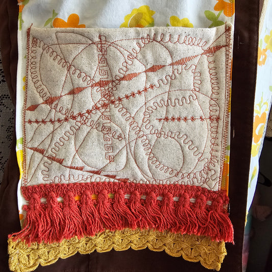 Grannycore Vest — Upcycled Retro Pillowcase Vest