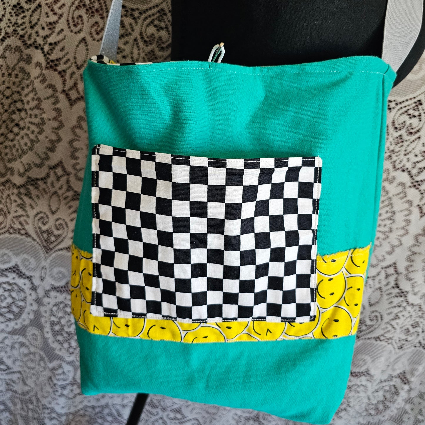 End Hunger Tote — Reversible Handmade Tote Bag