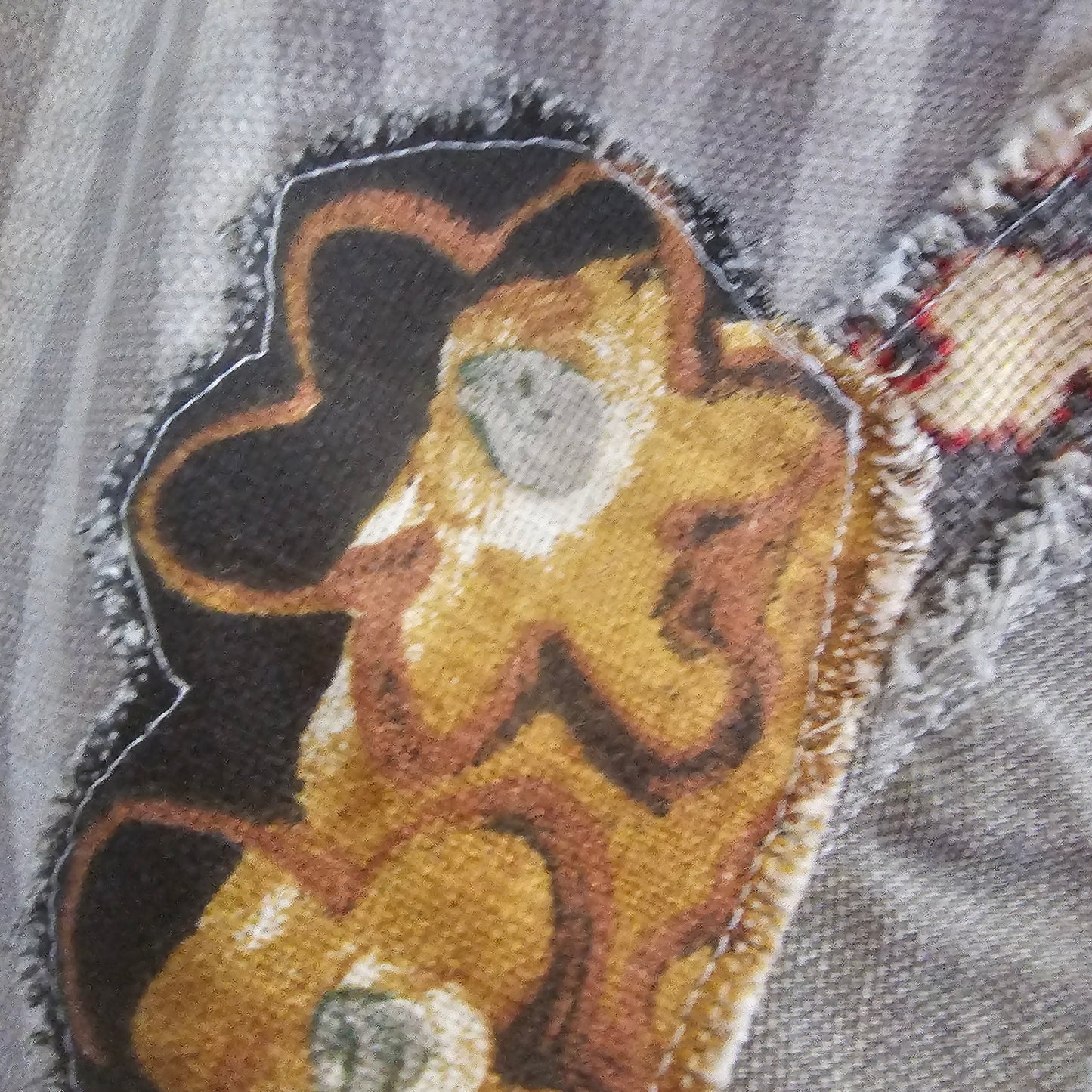 It Is Well Tote — Handmade Embroidered Dandelion Tote Bag