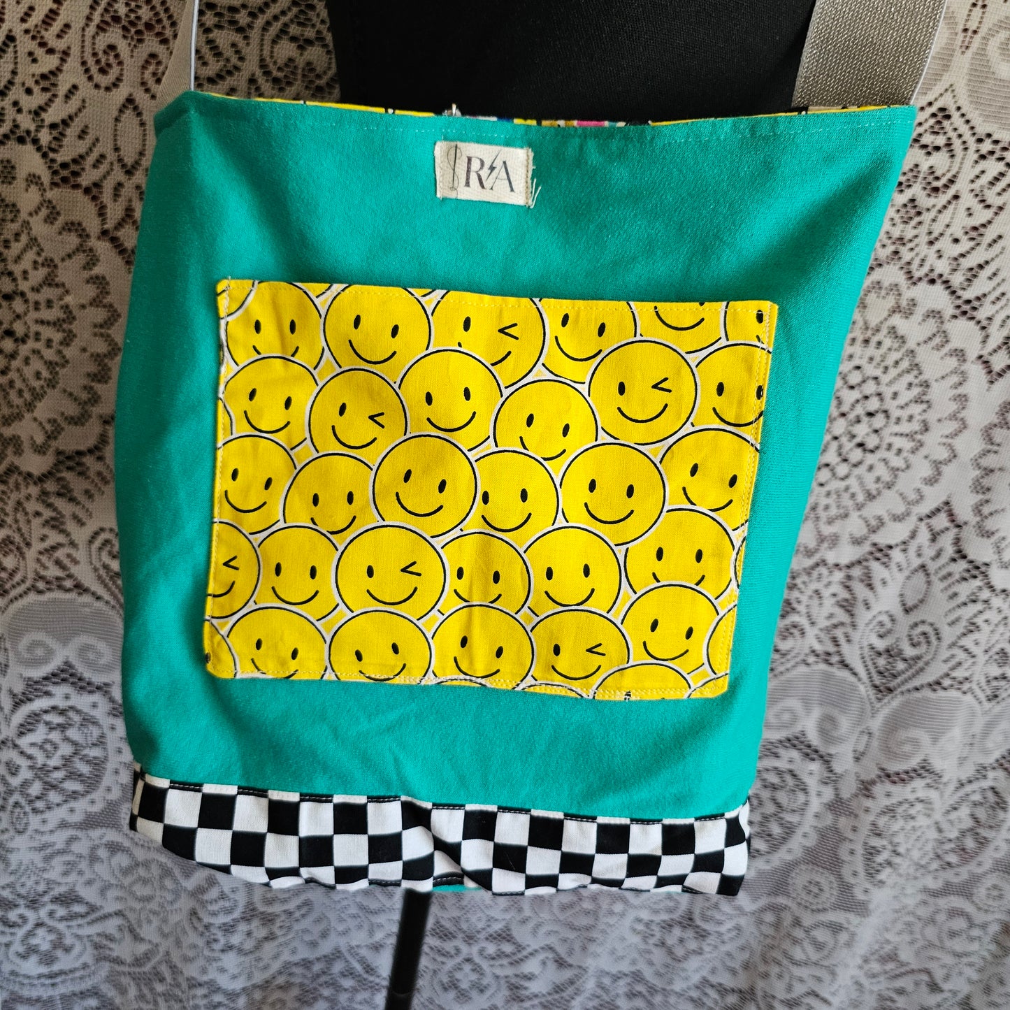 End Hunger Tote — Reversible Handmade Tote Bag